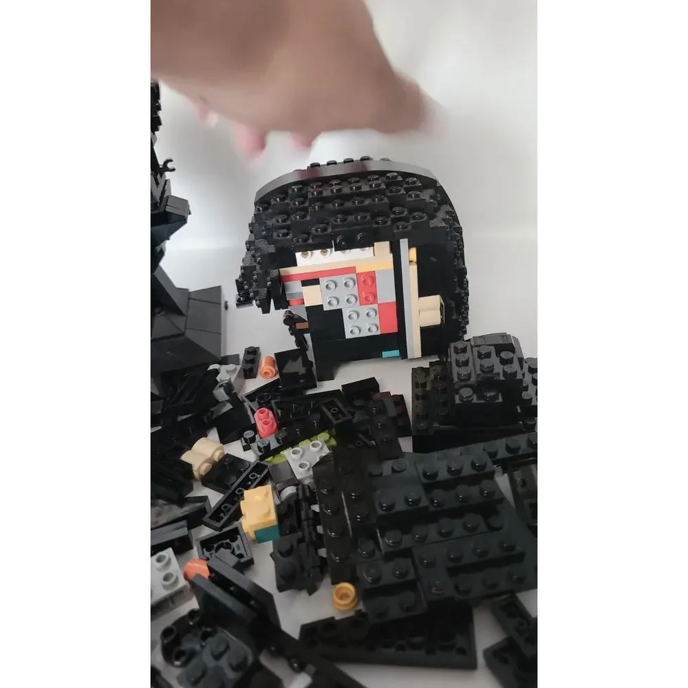 LEGO Star Wars Darth Vader Helmet 75304 Incomplete Parts Lot No Box No...